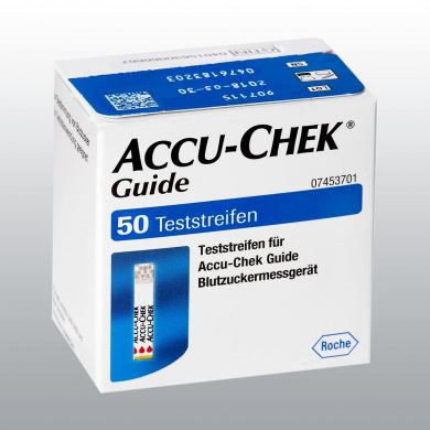 BANDELETTES GLYCEMIE ACCU CHEK GUIDE