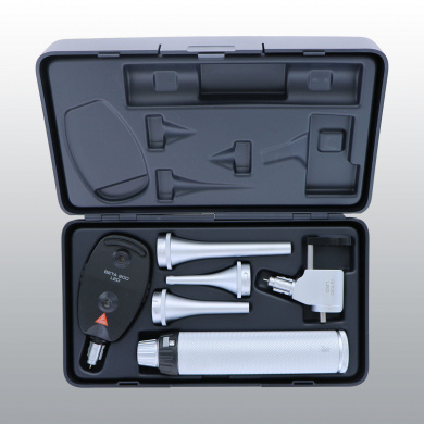 TROUSSE OTOSCOPE OPHTALMOSCOPE LED HEINE