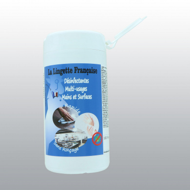 LINGETTES DESINFECTANTES MAINS & SURFACES