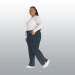 PANTALON FEMME EDS ESSENTIALS DICKIES GRIS POIVRE