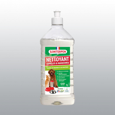 SANITERPEN NETTOYANT GAMELLES & MANGEOIRES