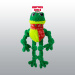 JOUET KONG KNOTS FROG NOEL