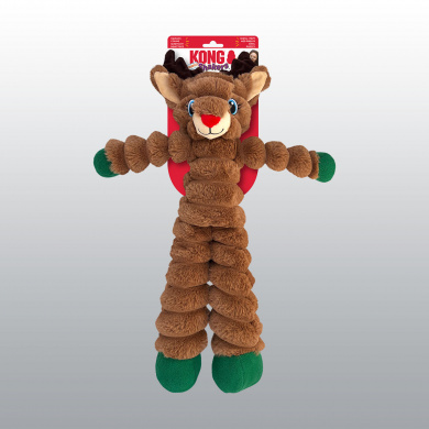 JOUET KONG SHAKERS CRUMPLES REINDEER NOEL
