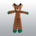 JOUET KONG SHAKERS CRUMPLES REINDEER NOEL