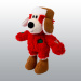JOUET KONG HOLYDAY WILD KNOTS BEAR