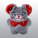 JOUET KONG CHAT SNUZZLES MOUSE NOEL