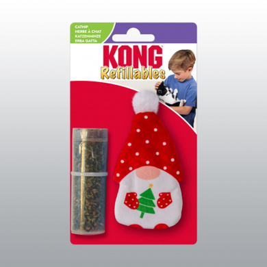 JOUET KONG CHAT REFILLABLES GNOME