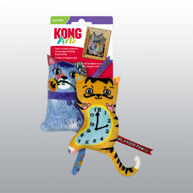 JOUET KONG CHAT ARTZ DALI / VAN GOGH