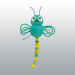 JOUET KONG CHAT FLINGAROO DRAGONFLY