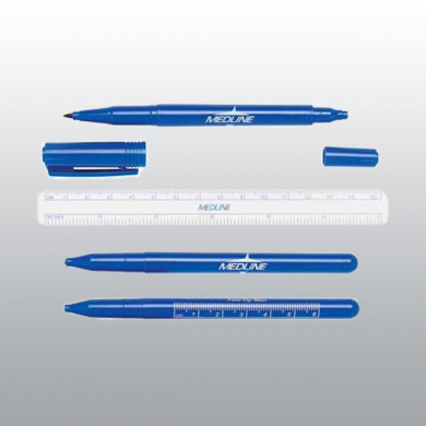 MARQUEUR CUTANE STERILE AVEC REGLE