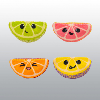 JOUET CHAT FRUIT WEDGES