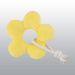 PELUCHE FLEUR AVEC CORDE
