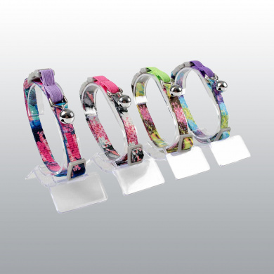 COLLIER CHAT SPLASH FLORALE