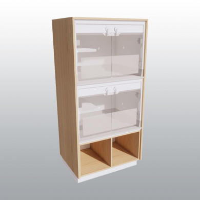 CAGE CAT FRIENDLY CURVE COMPACT SILVER MODULE 2