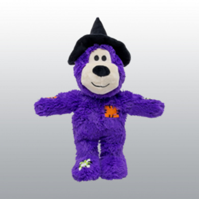 JOUET KONG HALLOWEEN WILD KNOTS BEAR PURPLE
