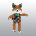 JOUET KONG HOLIDAY FLOPPY KNOTS DAPPER NOEL