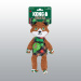 JOUET KONG HOLIDAY FLOPPY KNOTS DAPPER NOEL