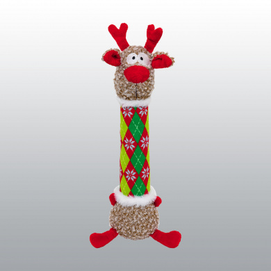 JOUET KONG HOLYDAY SHAKERS LUVS ARGYLE REINDEER NOEL