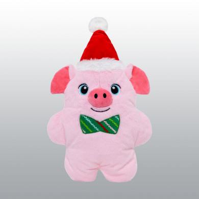 JOUET KONG HOLIDAY SNUZZLES PIG NOEL
