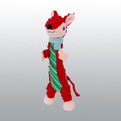 JOUET KONG CHAT HOLIDAY LUVS FOX RED NOEL