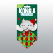 JOUET KONG HOLIDAY CHAT CRACKLES SANTA KITTY ARGYLE NOEL