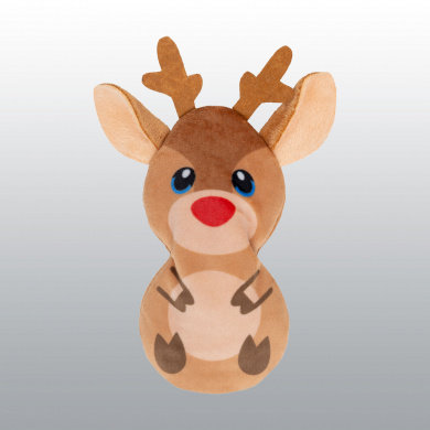 JOUET KONG HOLIDAY CHAT REFFILLABLES REINDEER NOEL