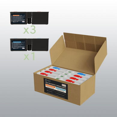 PACK 3 CASSETTES + 1 MAINTENANCE THERMOLAVEUR