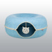 ABRI CHAT DONUT EN FEUTRE