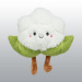 PELUCHE CHAT CHOUX FLEUR