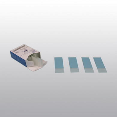 LAME POUR MICROSCOPE RODEE DEPOLIE