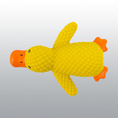 JOUET LATEX CANARD