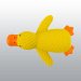 JOUET LATEX CANARD