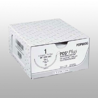 PDS PLUS ANTIBACTIEN (POLYDIOXANONE - MONOFILAMENT)